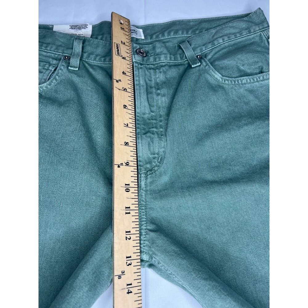 Citizens Of Humanity Loli Mid Rise Baggy in Nova Green Size 31 - Picture 16 of 17